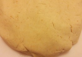 Mesa Dough with A Few Cracks. Needs A Little More Water.